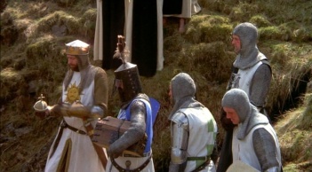 Monty python and the holy grail satire essay